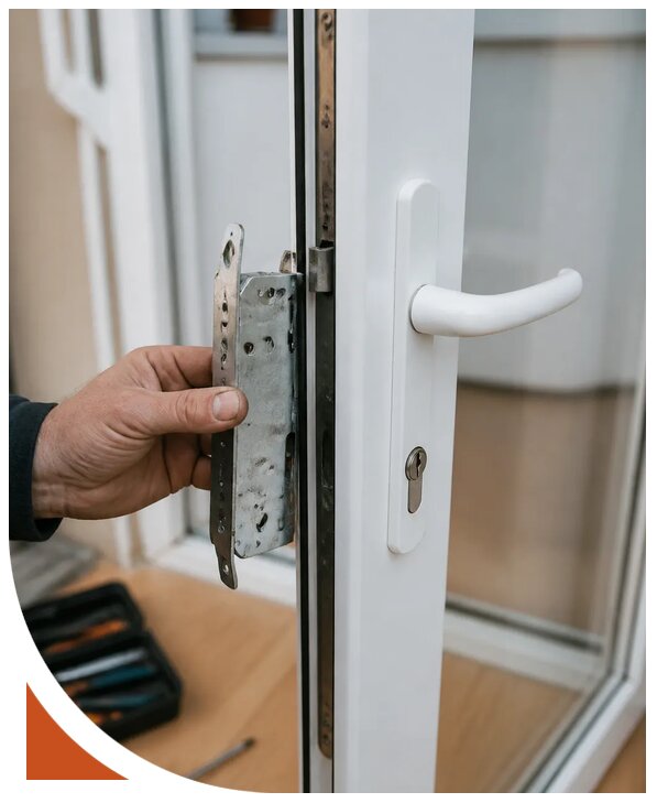 Ремонт замка пластиковой двери в Торжке от 2556 р. | Разлок-Трж